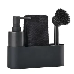 Zone Denmark Singles Opvaskesæt 4 dele Black