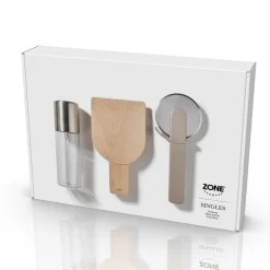 Online Zone Denmark Singles Pizzasæt 3 dele Soft Taupe