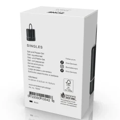 Clearance Zone Denmark Singles Salt- og pebersæt Black