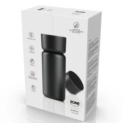 New Zone Denmark Singles Termokop med to låg Black