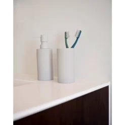 Best Zone Denmark Solo Tandbørstekrus Soft Grey