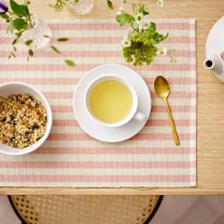 Discount Södahl Statement Stripe Dækkeserviet 2 stk. Rose