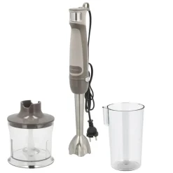 New Blomsterbergs Stavblendersæt 1000 watt Latte