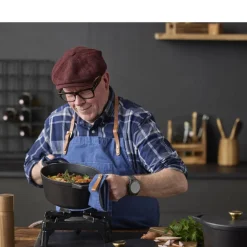 Hot HOLM Støbejernsgryde Sort