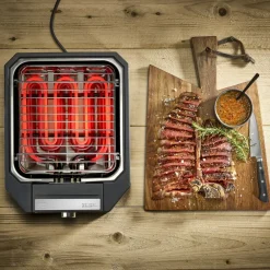 New Severin Steakgrill 2300 watt Sort/S&oslash;lv