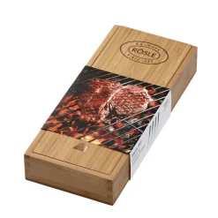 Outlet Rösle Steakkniv 4 stk. Stål/Sort