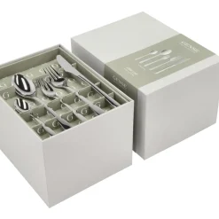 Clearance Gense Steel Line Bestiksæt 60 dele Blankt stål