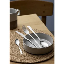 New Gense Steel Line Bordgaffel Blankt stål