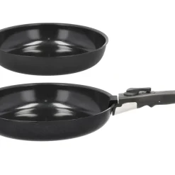 HOLM Stegepandesæt aftagel. håndtag Sort