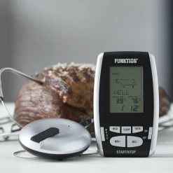 Sale Funktion Stegetermometer digitalt S&oslash;lv/Sort