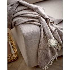 Clearance Södahl Stillness Plaid Taupe