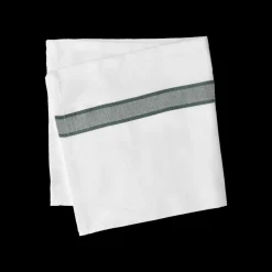 Best Pillivuyt Stofserviet Gr&oslash;n/Hvid