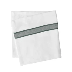 Best Pillivuyt Stofserviet Gr&oslash;n/Hvid