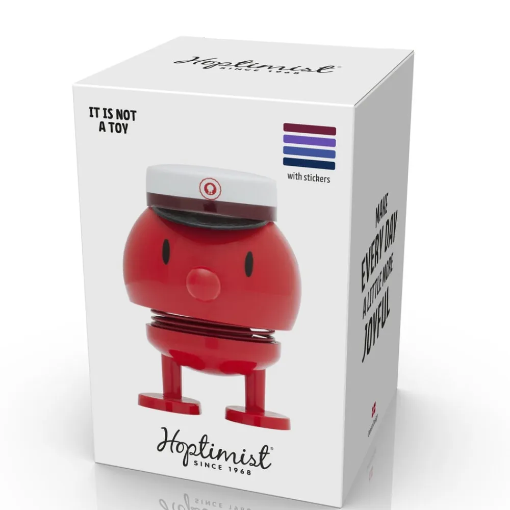 Hot Hoptimist Student Bumble Red