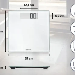 Outlet Soehnle Style Sense Comfort 100 Personvægt Hvid