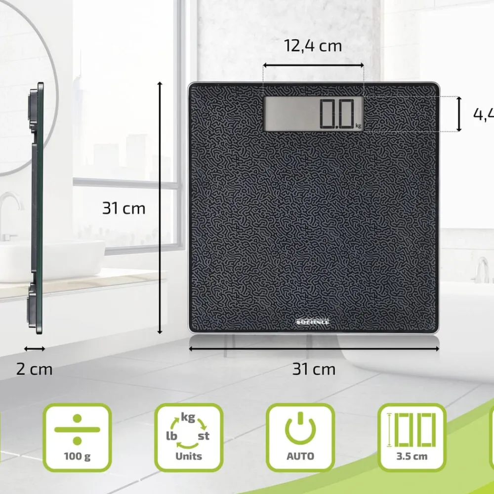 Online Soehnle Style Sense Comfort Coral Personvægt Sort