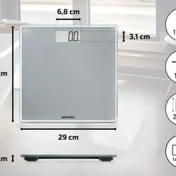 Hot Soehnle Style Sense Compact 300 Personvægt Grå
