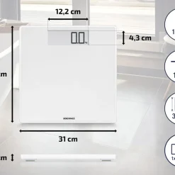 Soehnle Style Sense Safe 100 Personvægt Hvid