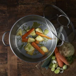 Hot Funktion Suppegryde Blankt stål