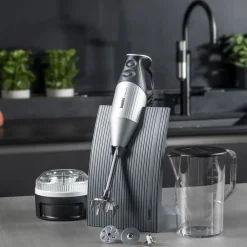 Clearance Bamix Swissline Stavblender 200 watt S&oslash;lvgrå
