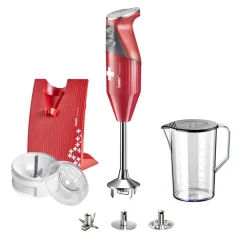 Bamix Swissline Stavblender 200 watt R&oslash;d
