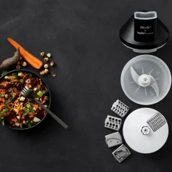 Outlet Bamix Swissline Superbox Stavblender 200 watt S&oslash;lvgrå