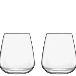 Online Luigi Bormioli Talismano Vandglas 2 stk. Klar