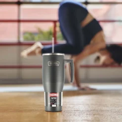 Hot Thermos Termokrus m. hank Mat sort