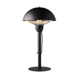 Clearance Nordic Sense Terrassevarmer til bord 1500 watt Sort