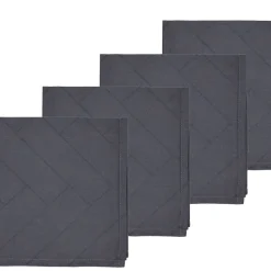 Clearance Södahl Tiles Damask Stofservietter 4 stk. Ash