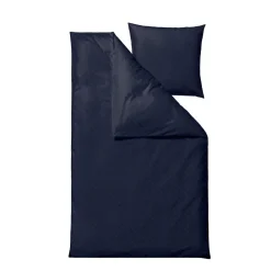 Outlet Södahl organic Tiles Sengetøj Ink blue