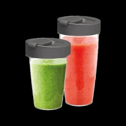New Magimix To-go bæger-sæt til blender 2 dele Transparent/Grå