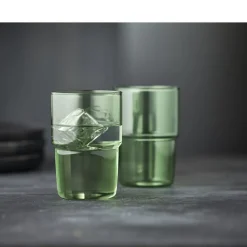 New Lyngby Glas Torino Drikkeglas 2 stk. Gr&oslash;n
