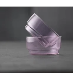 Hot Lyngby Glas Torino Skål 2 stk. Pink