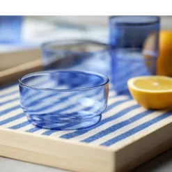 Clearance Lyngby Glas Torino Skål 2 stk. Blå