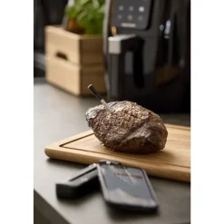 Sale Nordic Sense Trådløst stegetermometer Stål/Sort