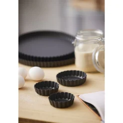 Blomsterbergs Tærteform med løs bund Dark Grey