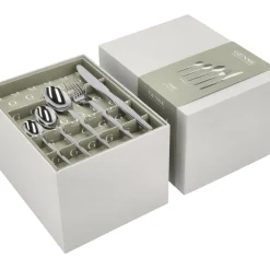 Clearance Gense Twist Bestiksæt 60 dele Blankt stål