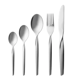 Clearance Gense Twist Bestiksæt 60 dele Blankt stål