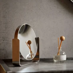 Sale Zone Denmark Ume Bordspejl B&oslash;rstet stål