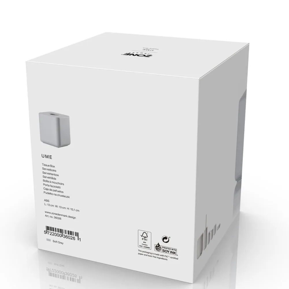 Discount Zone Denmark Ume Servietboks Soft Grey