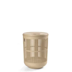 Hot Zone Denmark Ume Vasketøjskurv med låg Camel