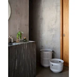 Hot Zone Denmark Ume Vasketøjskurv med låg Soft Grey