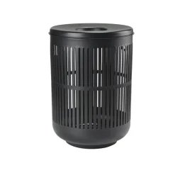 New Zone Denmark Ume Vasketøjskurv med låg Black