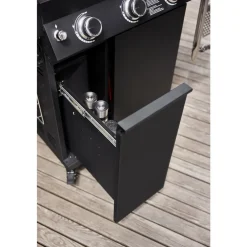 Rösle Videro PRO G3-S Vario+ Gasgrill 17000 watt Sort