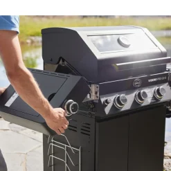 Rösle Videro PRO G3-S Vario+ Gasgrill 17000 watt Sort