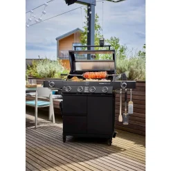 Hot Rösle Videro Pro G4-S Vario+ Gasgrill 20500 watt Sort