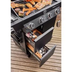 Hot Rösle Videro Pro G4-S Vario+ Gasgrill 20500 watt Sort