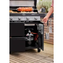 Hot Rösle Videro Pro G4-S Vario+ Gasgrill 20500 watt Sort