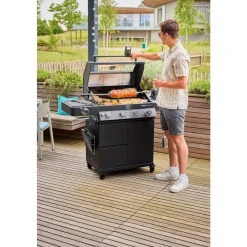Hot Rösle Videro Pro G4-S Vario+ Gasgrill 20500 watt Sort